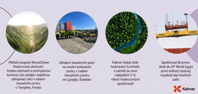 Kalmar - vysokotonážní manipulační technika pro průmysl a logistiku